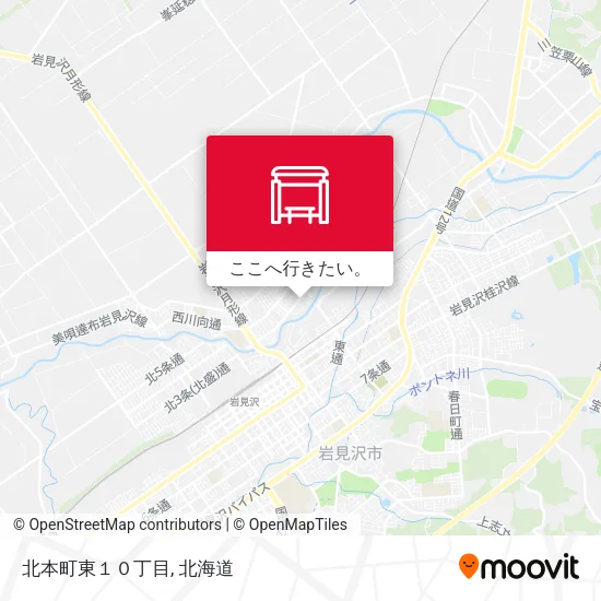 北本町東１０丁目地図