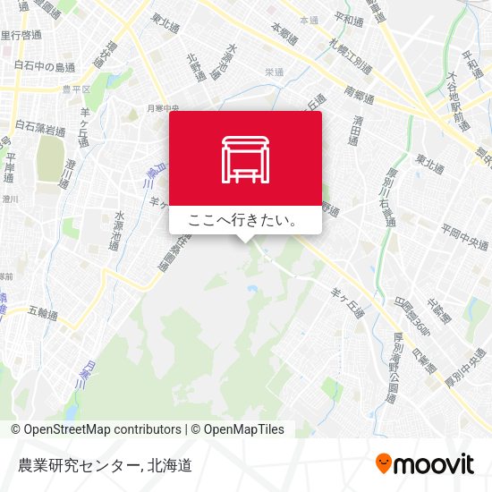 農業研究センター地図