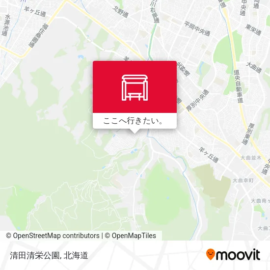 清田清栄公園地図