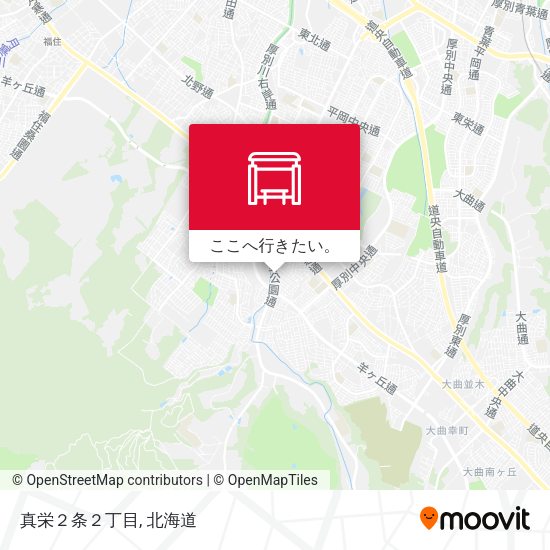 真栄２条２丁目地図