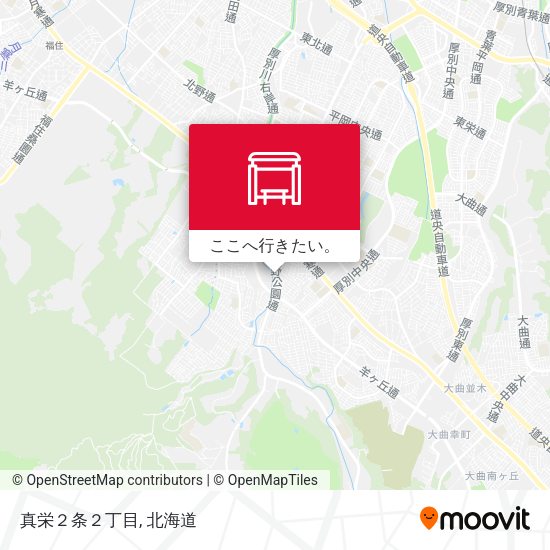 真栄２条２丁目地図