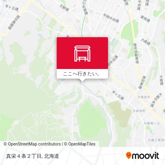 真栄４条２丁目地図