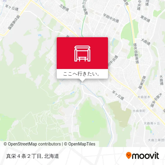 真栄４条２丁目地図