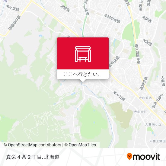 真栄４条２丁目地図