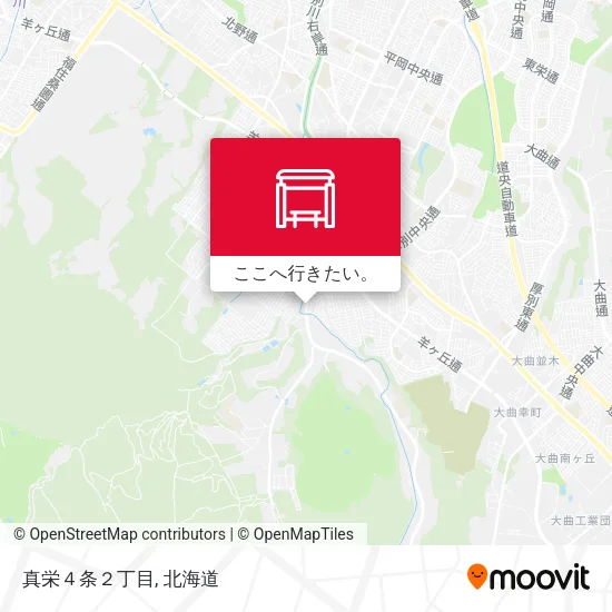 真栄４条２丁目地図