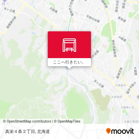 真栄４条２丁目地図