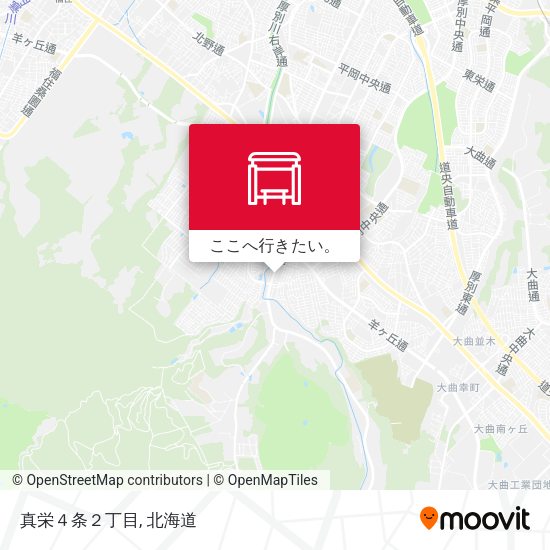 真栄４条２丁目地図