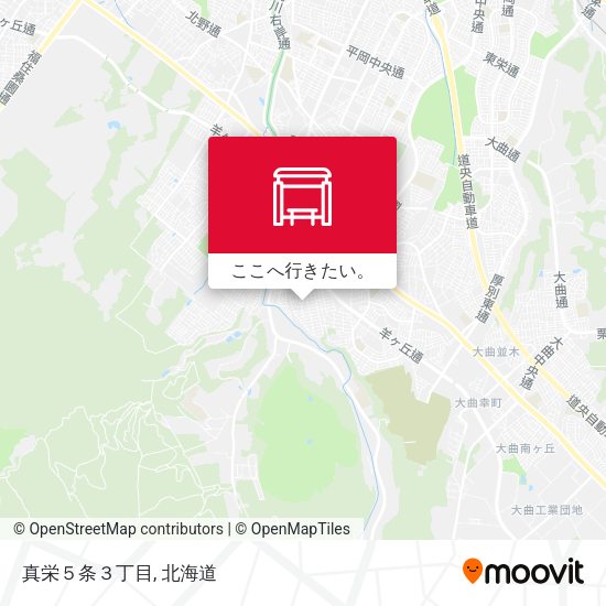 真栄５条３丁目地図
