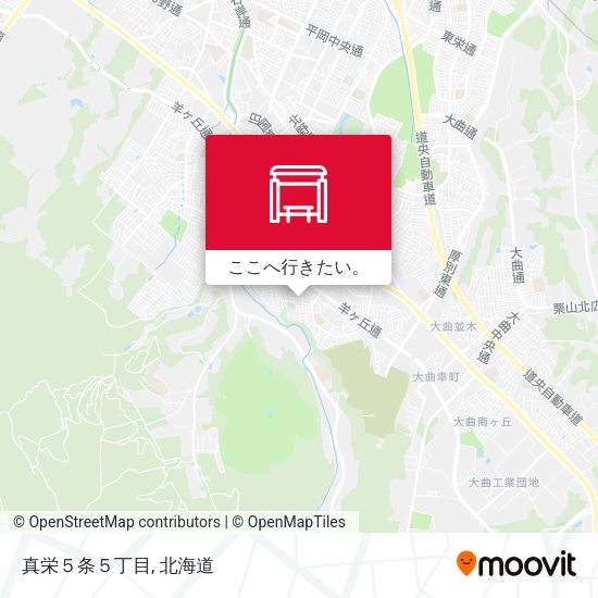 真栄５条５丁目地図