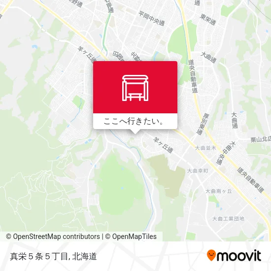 真栄５条５丁目地図