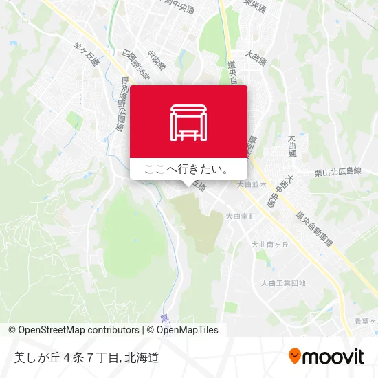 美しが丘４条７丁目地図