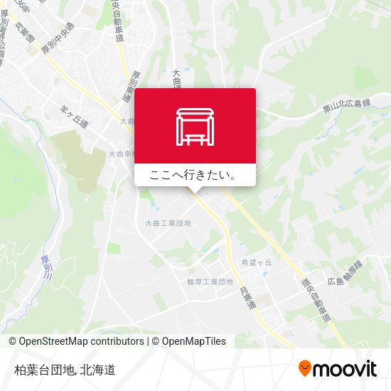 柏葉台団地地図