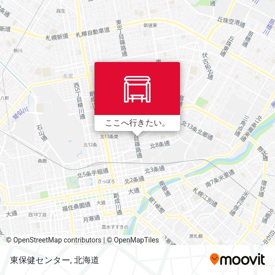 東保健センター地図