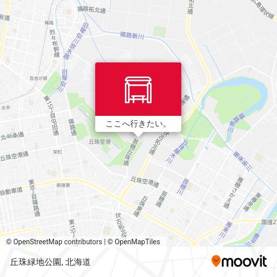 丘珠緑地公園地図