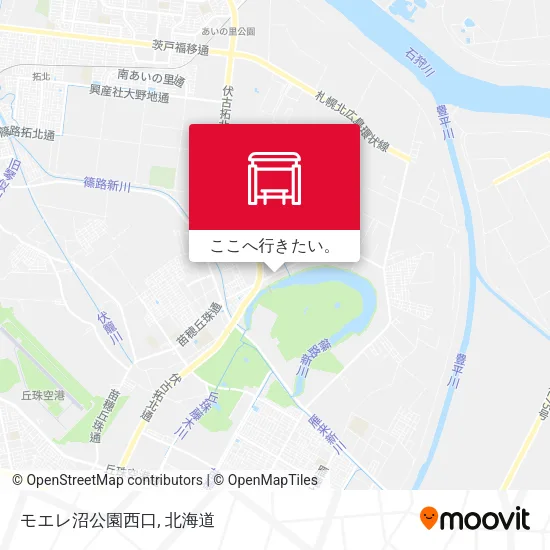 モエレ沼公園西口地図