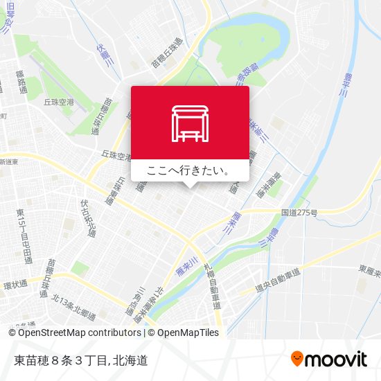 東苗穂８条３丁目地図