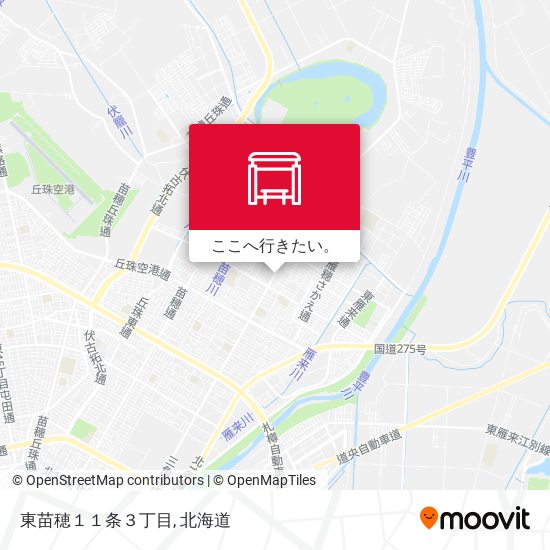 東苗穂１１条３丁目地図