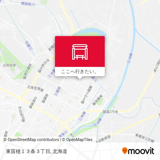 東苗穂１３条３丁目地図