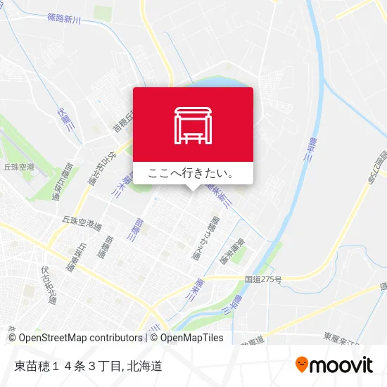 東苗穂１４条３丁目地図