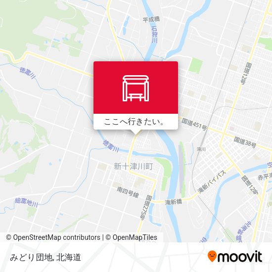 みどり団地地図