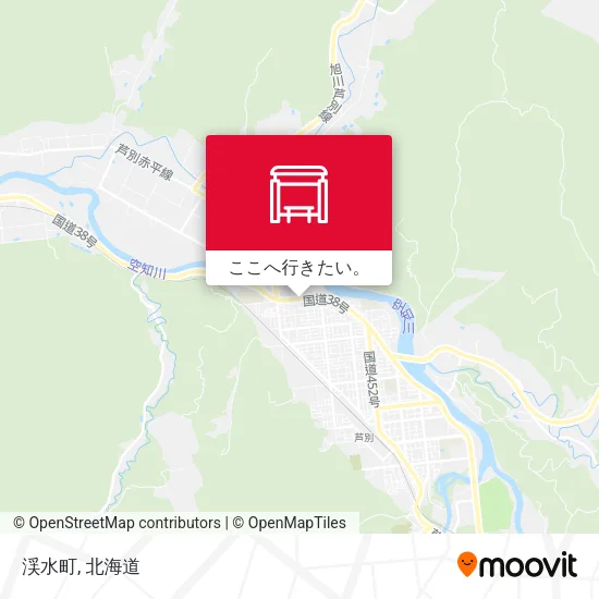 渓水町地図