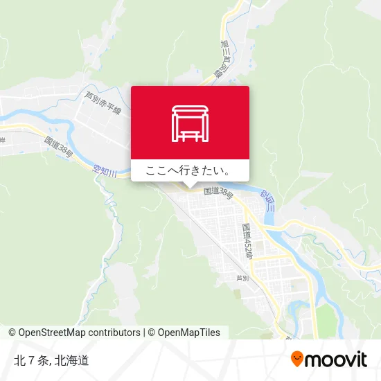 北７条地図