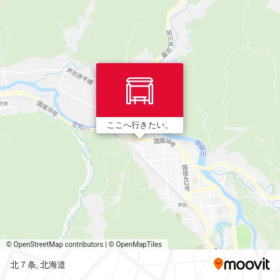 北７条地図