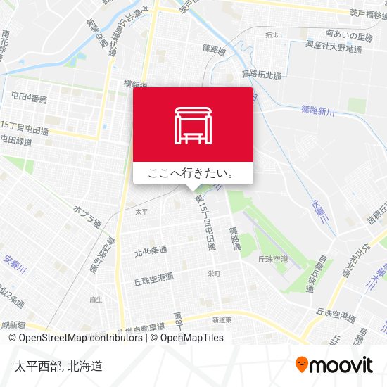 太平西部地図