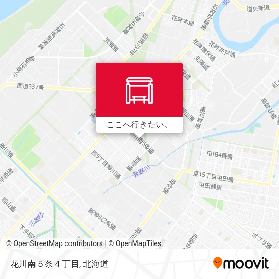 花川南５条４丁目地図