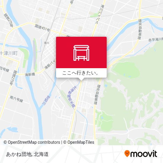 あかね団地地図