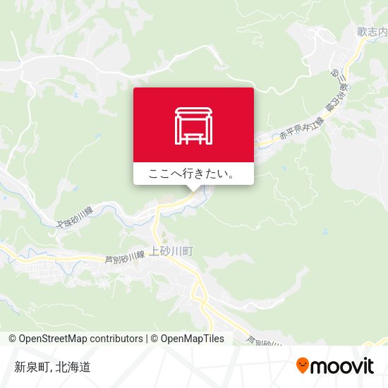新泉町地図
