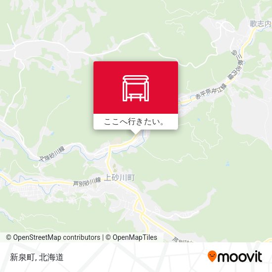 新泉町地図