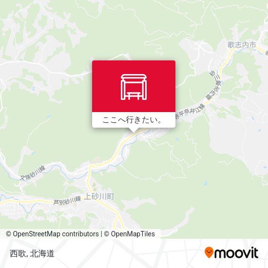 西歌地図