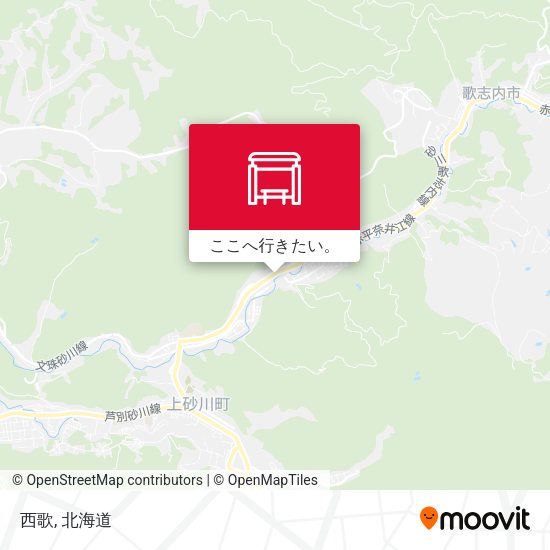 西歌地図