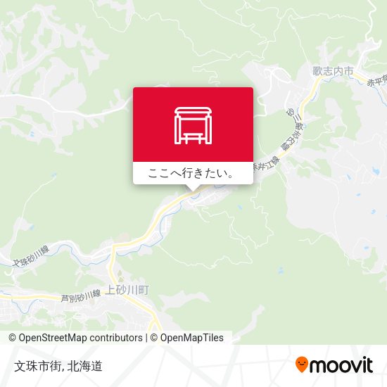 文珠市街地図