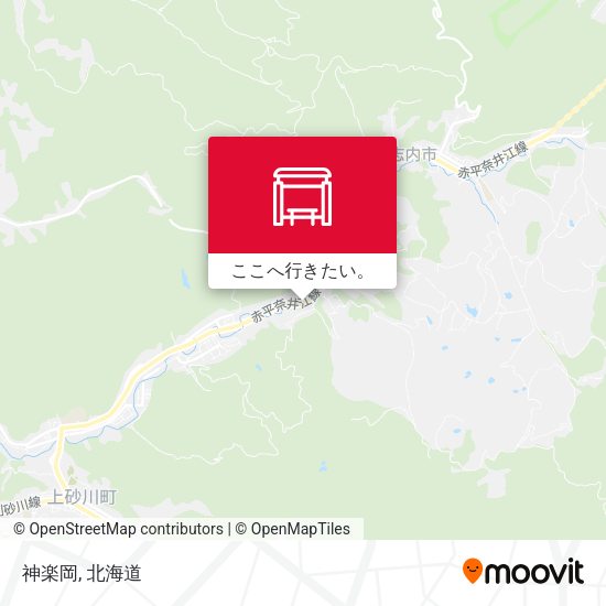 神楽岡地図