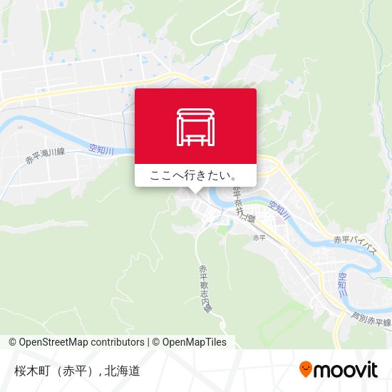 桜木町（赤平）地図