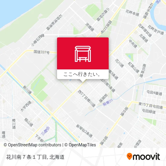 花川南７条１丁目地図