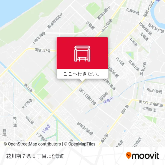 花川南７条１丁目地図