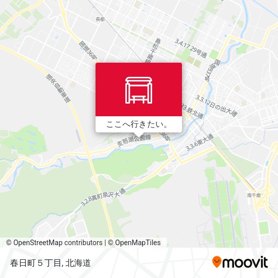 春日町５丁目地図