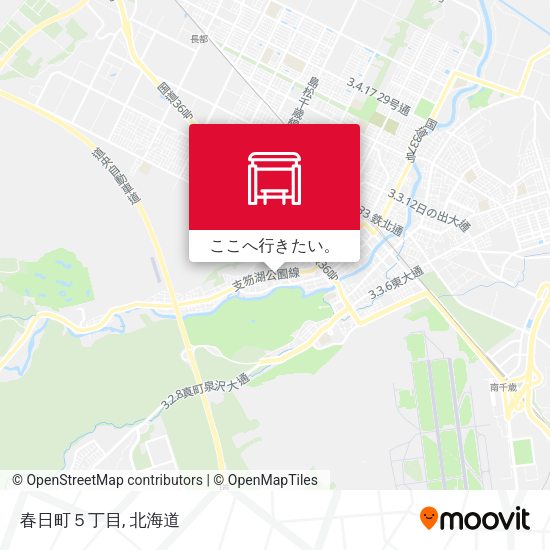 春日町５丁目地図