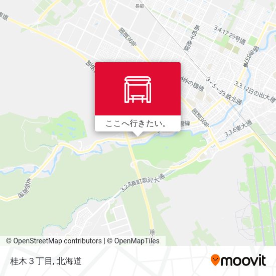 桂木３丁目地図
