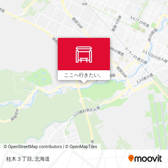 桂木３丁目地図