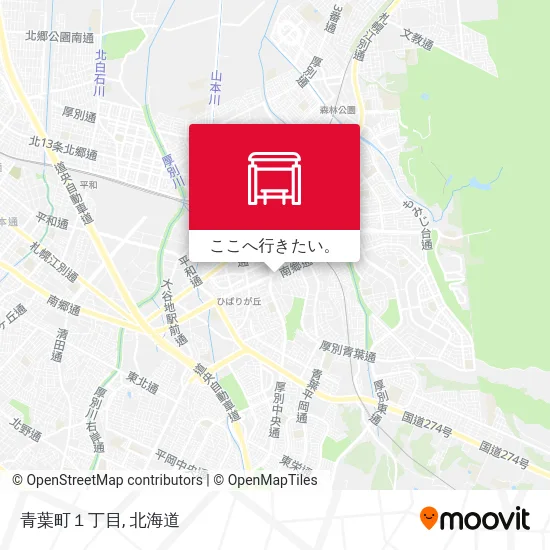 青葉町１丁目地図