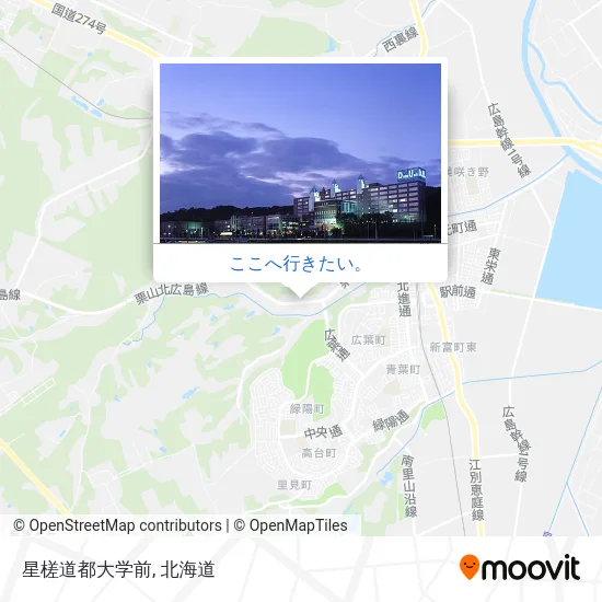 星槎道都大学前地図