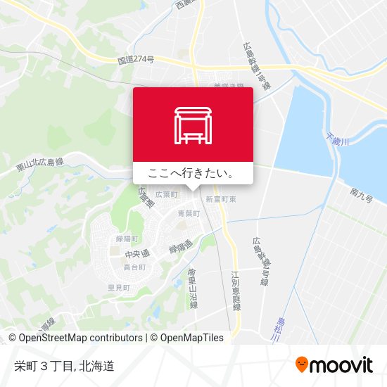 栄町３丁目地図