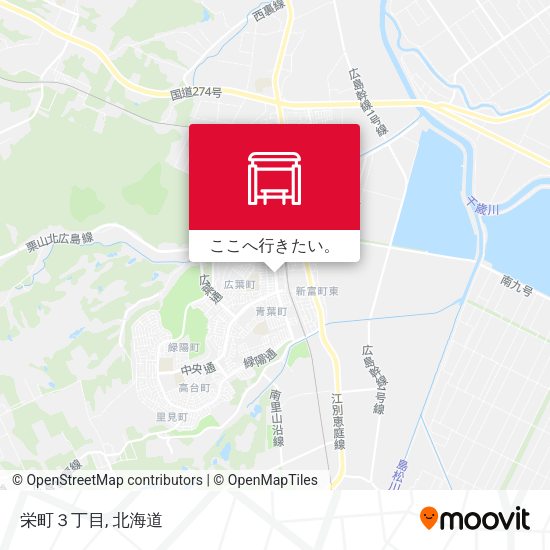 栄町３丁目地図