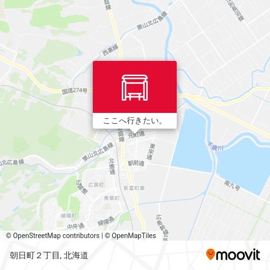 朝日町２丁目地図
