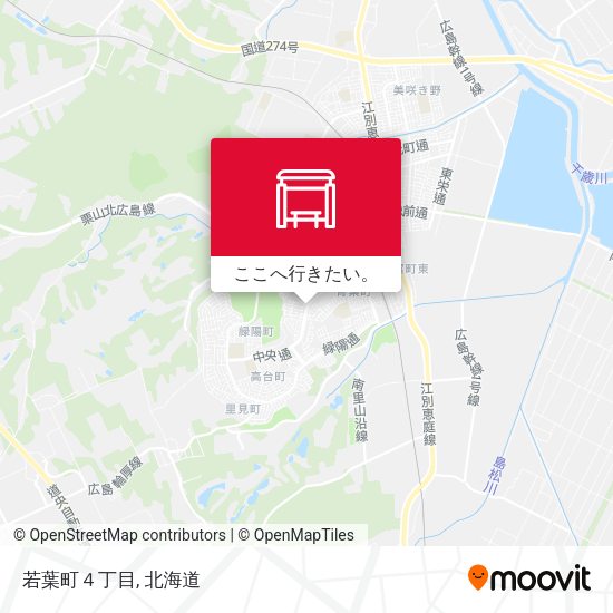 若葉町４丁目地図