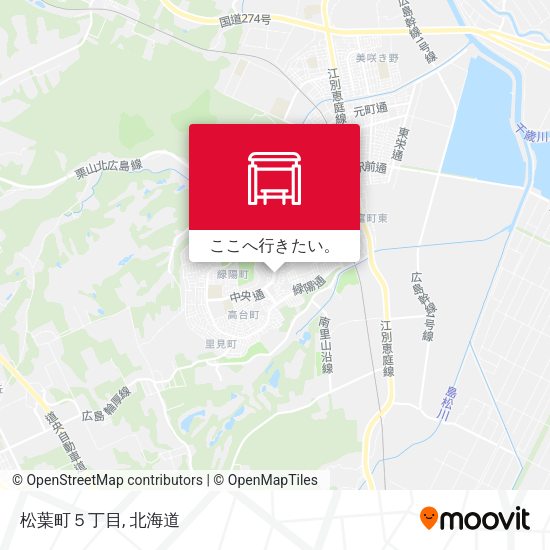 松葉町５丁目地図